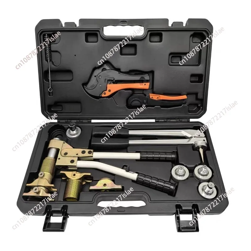 Manual Hydraulic Expansion Tool for Floor Heating Pipe, Aluminum Plastic Pipe Clamping Pliers 16-32mm