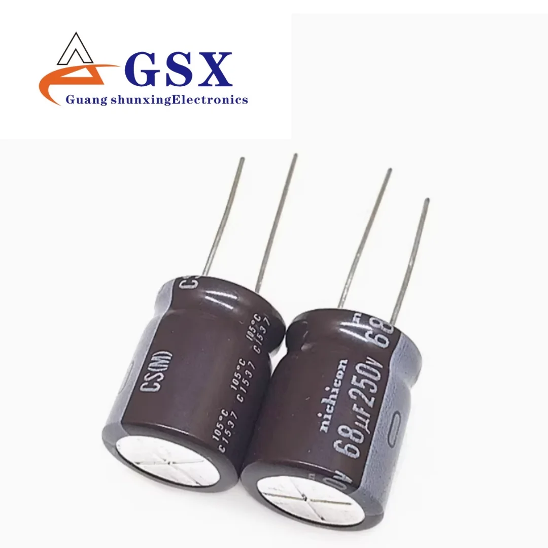 

Brand new original imported aluminum electrolytic capacitor 250v68uf 16 * 20 nickel based Kang CS high-frequency long life