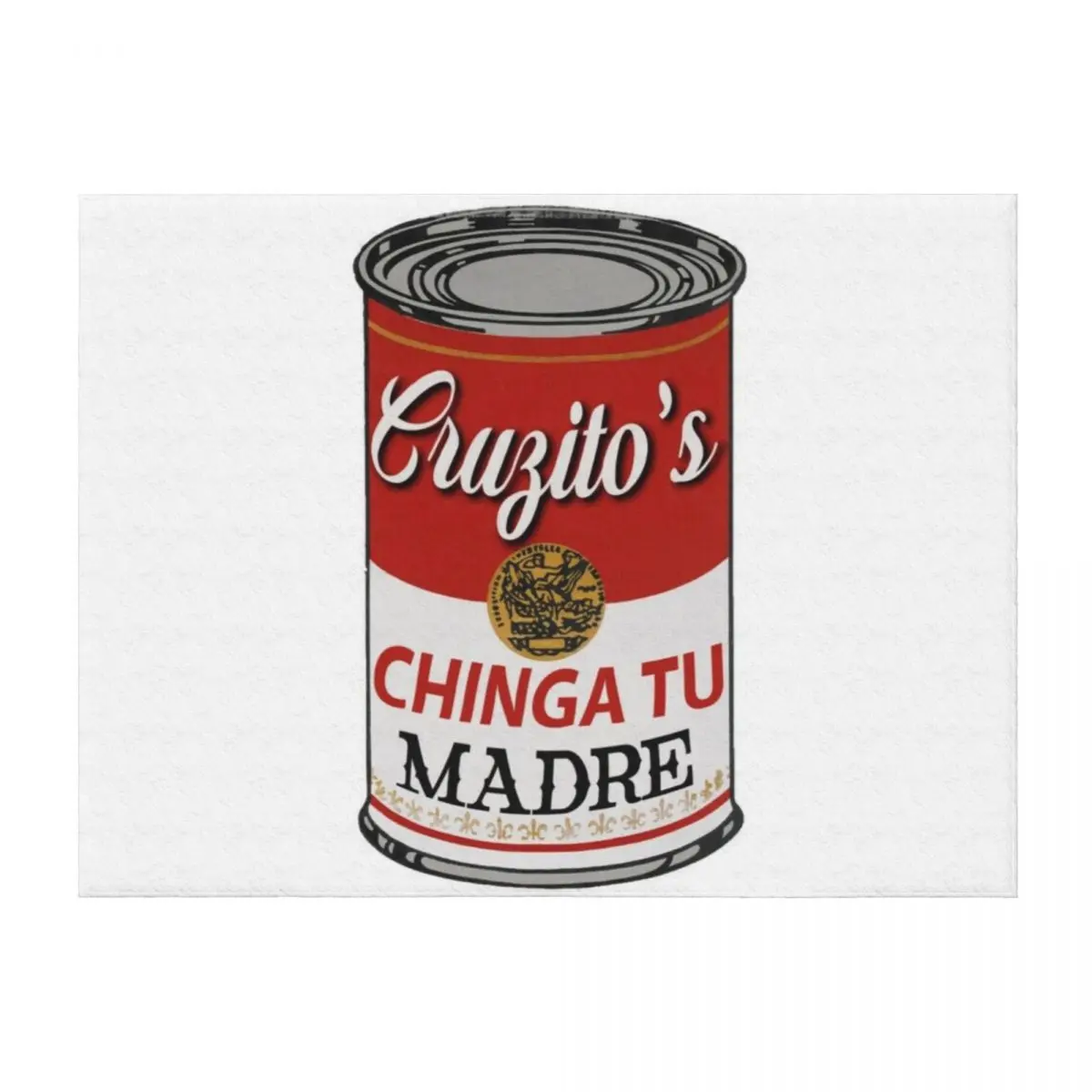 

Cruzito's Chinga Tu Madre Throw Blanket Summer Weighted Tourist Blankets
