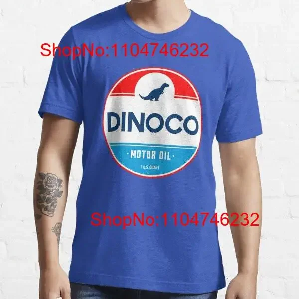 

Dinoco Motor Oil Logo Essential T Shirt Size XL vintage Washed Stylish Unisex Slightly Soft Top For Everyday Wear Casual
