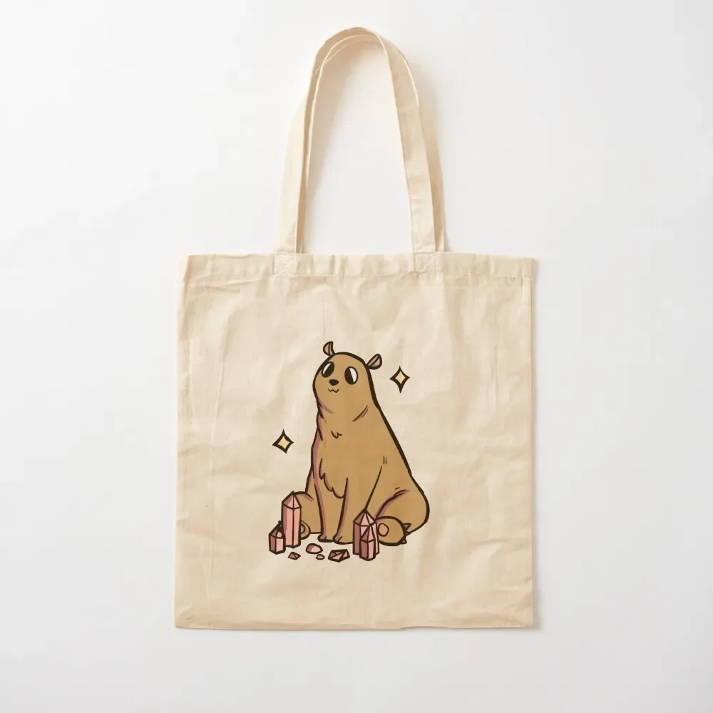 

Crystal bear Tote Bag cute tote screen