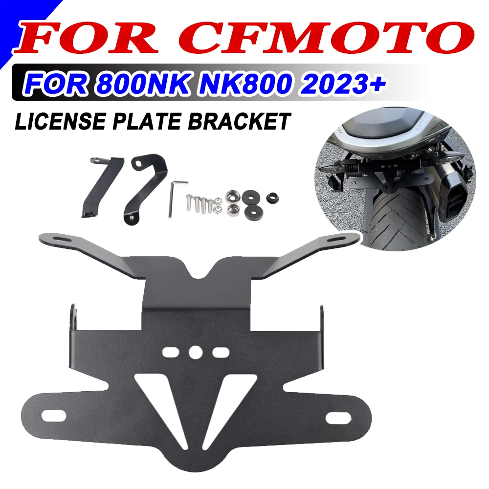 

For CFMOTO 800NK NK800 NK 800 NK 2023 2024 Motorcycle Accessories Rear License Plate Holder Bracket Tail Tidy Fender Eliminator