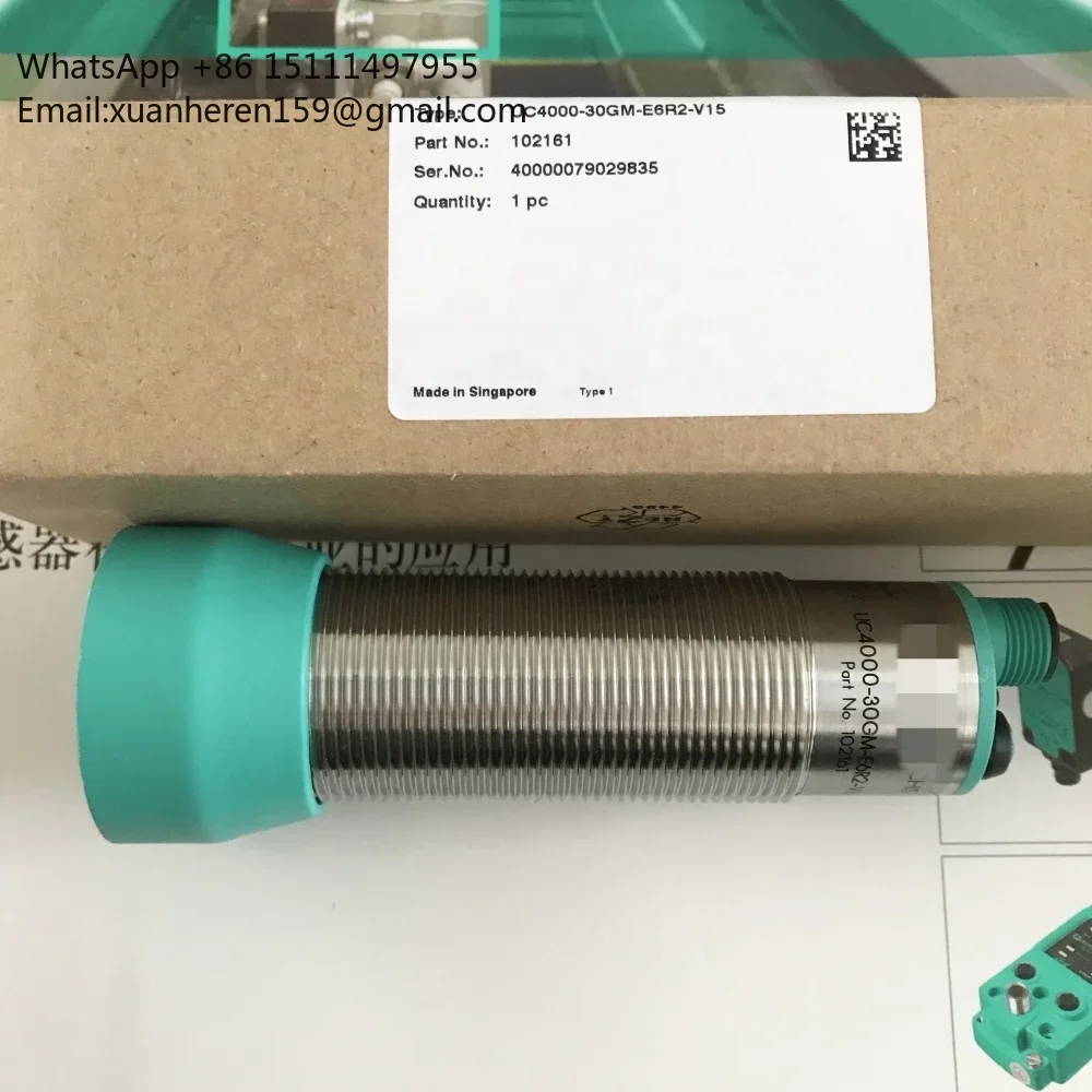 

New & Original Industrial Sensor UC4000-30GM-IUR2-V15 Ultrasonic Sensor UC4000-30GM-E6R2-V15