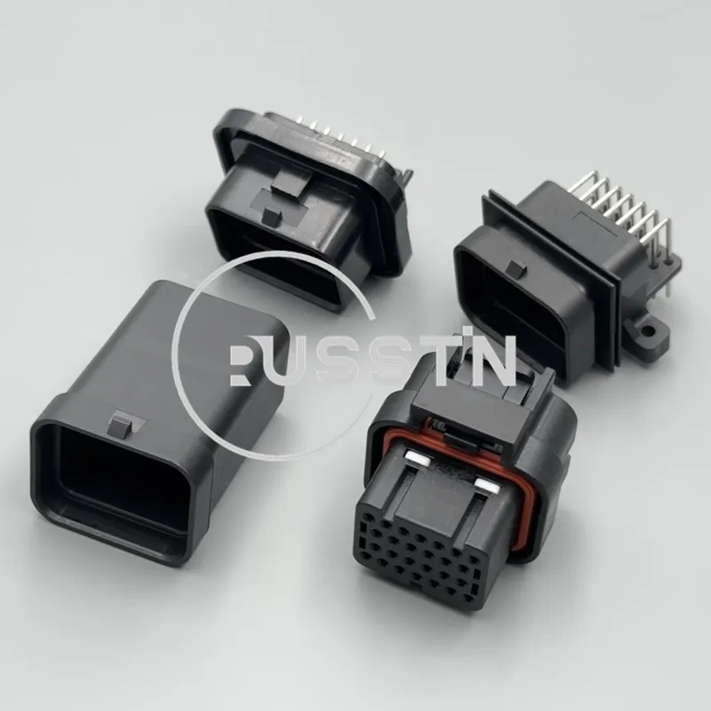 1 Set 26 Pin Automotive ECU Connector Wire To Board Plug PCB Socket AC Assembly 6437288-6 1437288-6 3-1437290-7