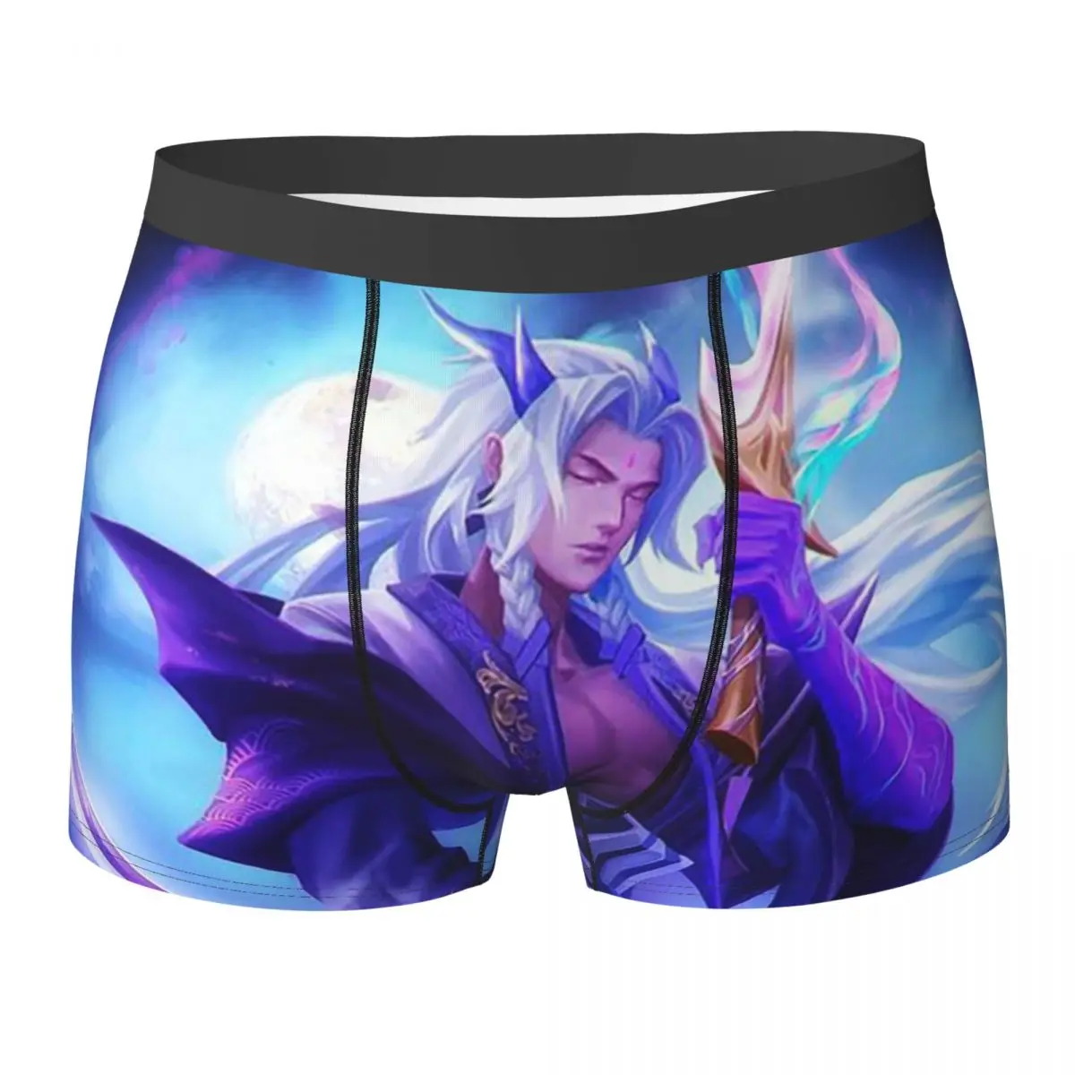 

Boxer Underpants Shorts Kayn LOL League Of Legends Game Panties Male Ventilate Underwear for Homme Man Boyfriend Gifts