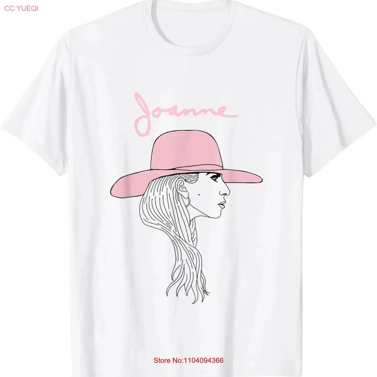 Lady Gaga Joanne Sketch T Shirt vintage Washed Unisex designer clothes Top For Everyday Wear graphic Breathable Stylish Casual