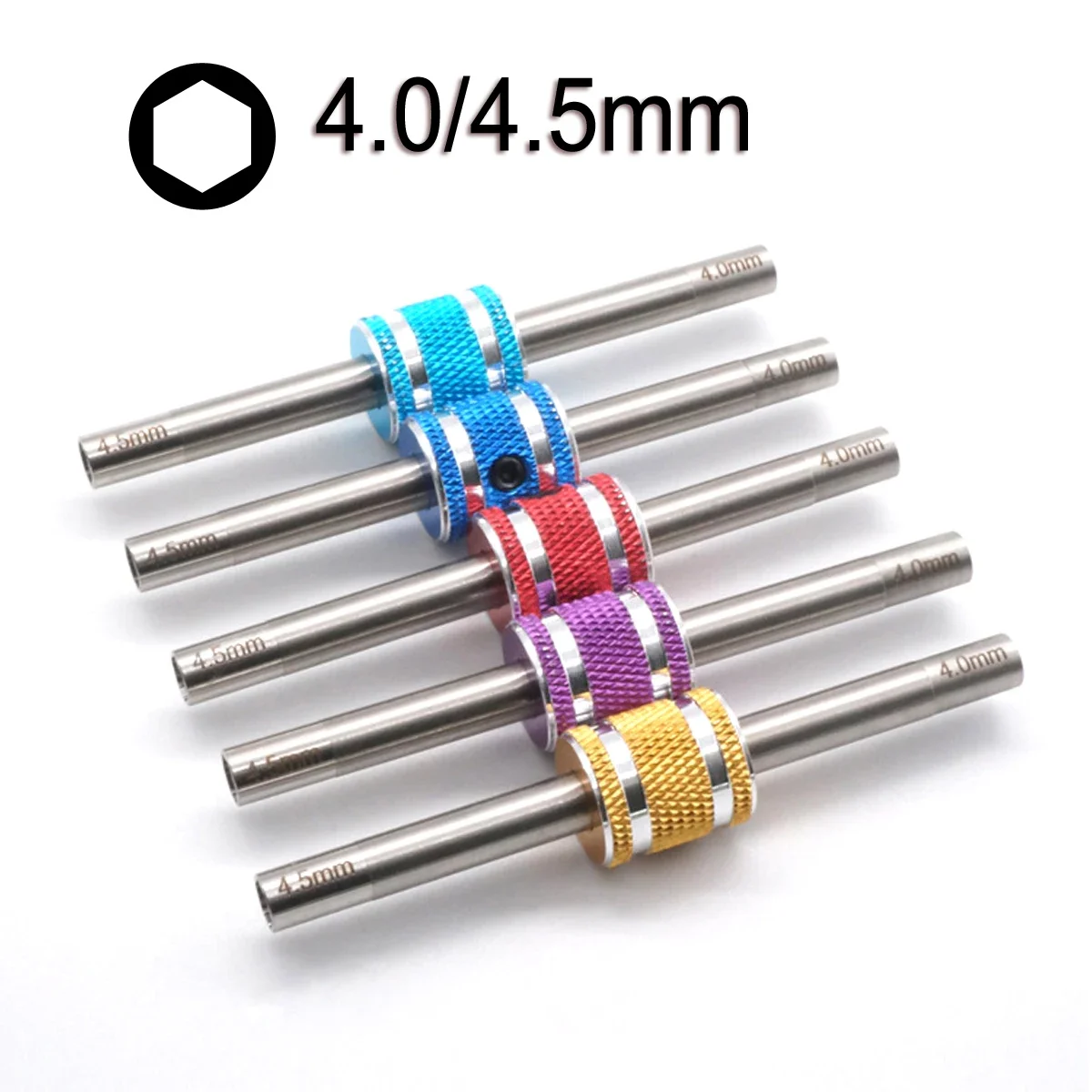 

New Hexagonal Turnbuckles 4-4.5mm Self-made Parts Installing and Removing Nut TOOLS For Tamiya mini 4WD RC Car FPV Quadcopter