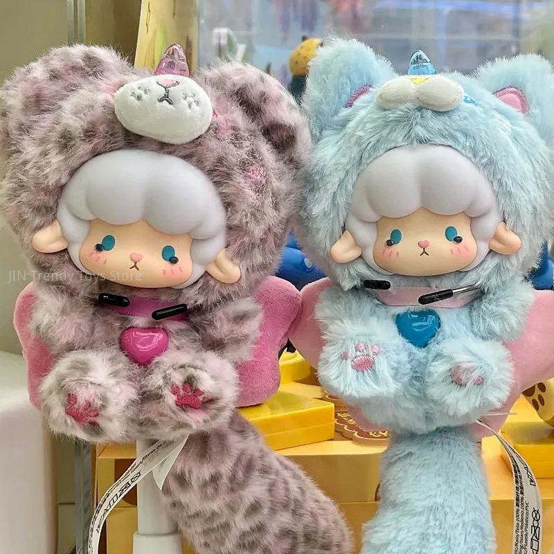 Genuine Toptoy Roll Sheep Big Tail Animal Union Cute Series Blind Box Plush Pendant Cute Pendant Female