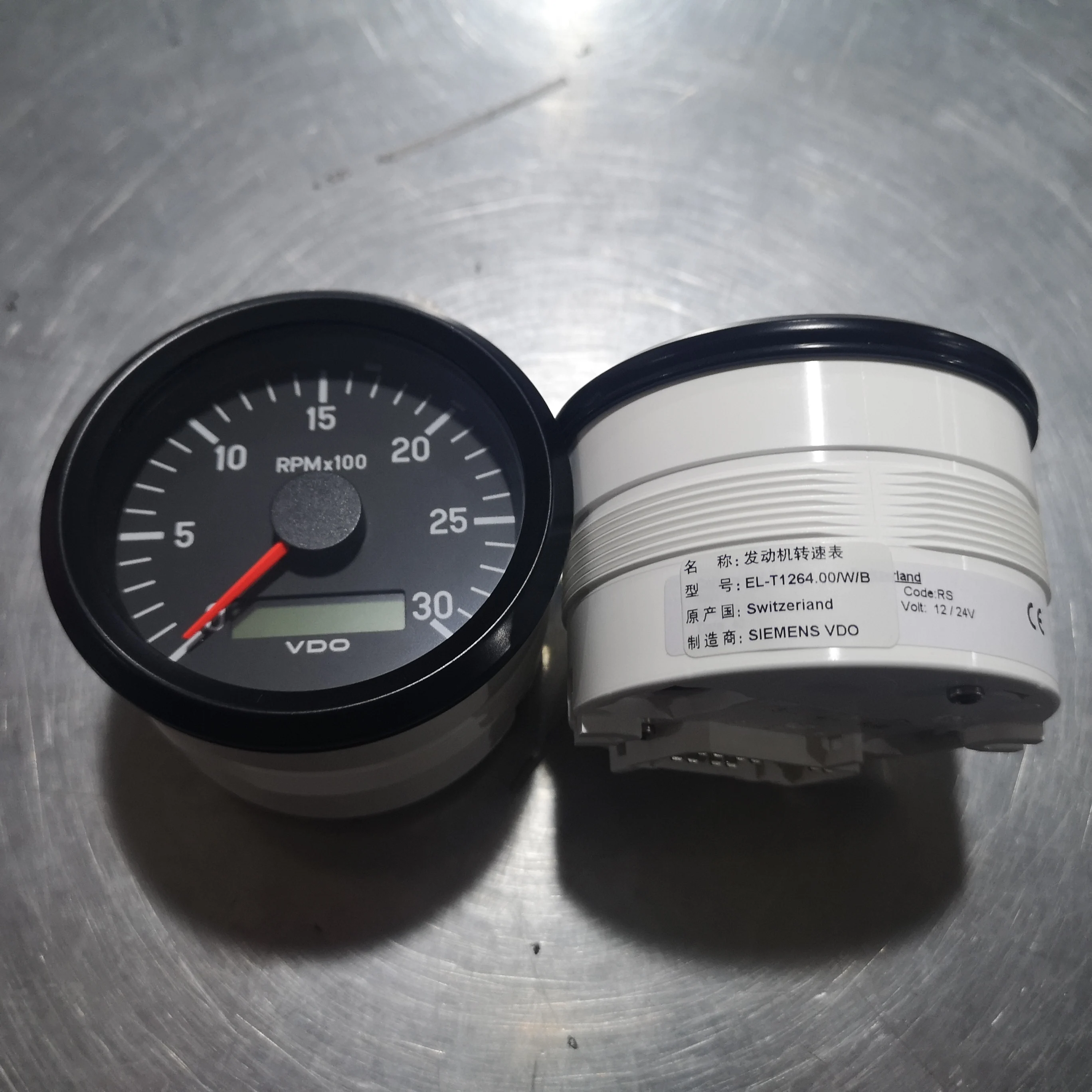 Factory Supply Track Equipment Railway Parts Engine Speed Recorder/indicator El-t1264.00/w/b for Plasser Railway Maintenance