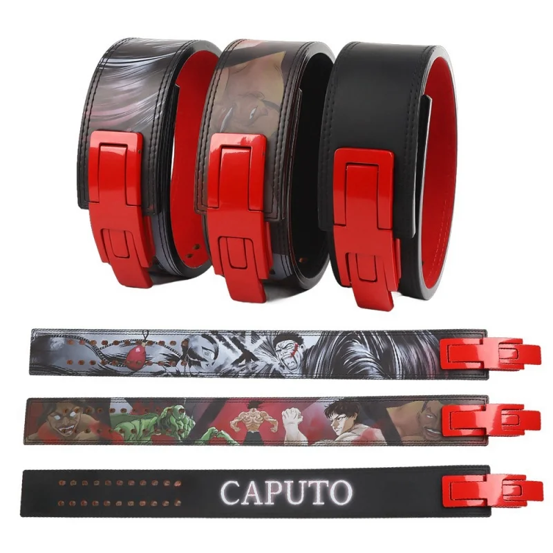 Gym Strongman Weight Lifting Lever Belt Anime Style Weightlifting Belt for Men & Women Squat Powerlifting Back Support Belt