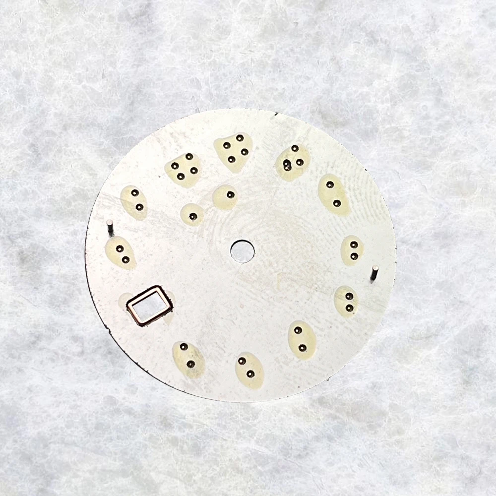 30.5mm S Logo Dial Nautilus Arabic Numerals Suitable For NH35/NH36 Automatic Movement Watch