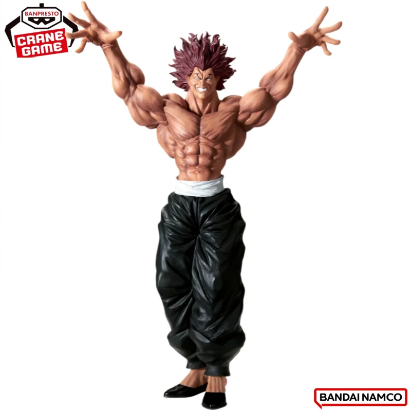

Special OfferIn Stock Bandai Original Banpresto Hanma Yujiro Action Figure Mol Doll Brand New Boxed Garage Ornaments Collectible