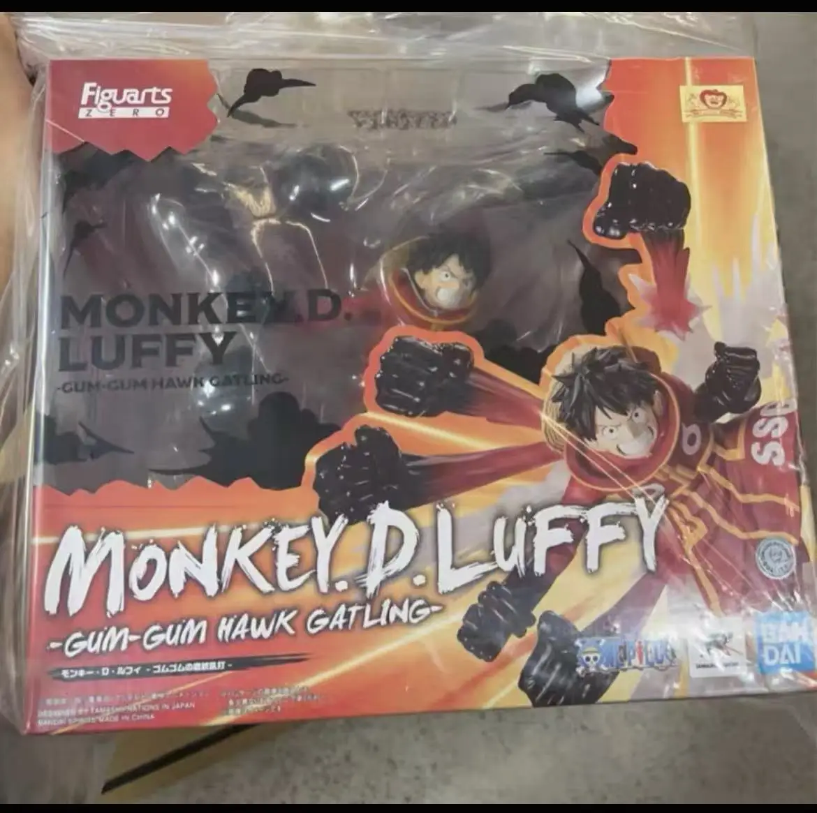 Stock Original Bandai ONE Piece Figuarts ZERO Monkey D. Luffy Figure - Gomu