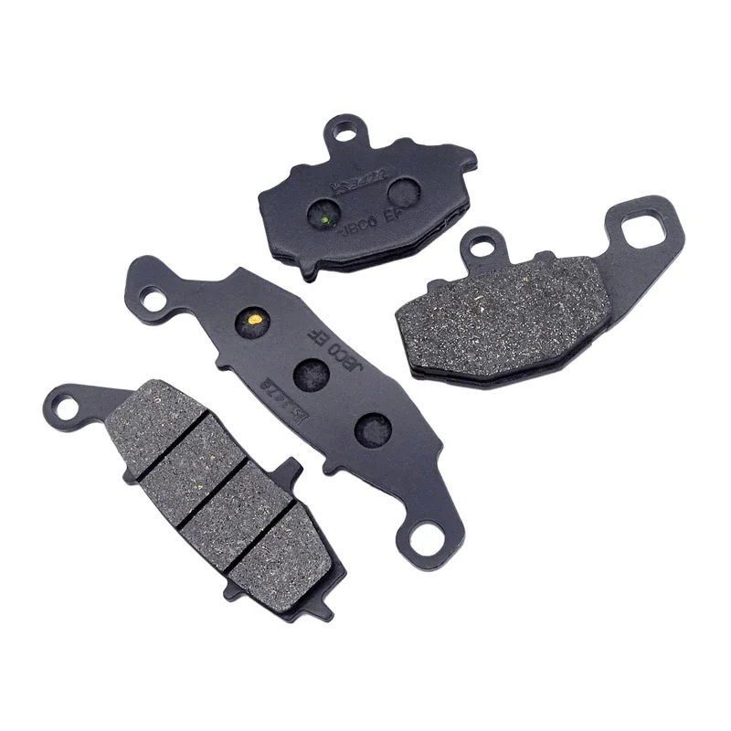 Motorcycle Front & Rear Brake Pads Replacement Part Kit For KAWASAKI ER6F EX650 ER6N ER650 KLE650 Versys 2007-2011 Z750S ZR750