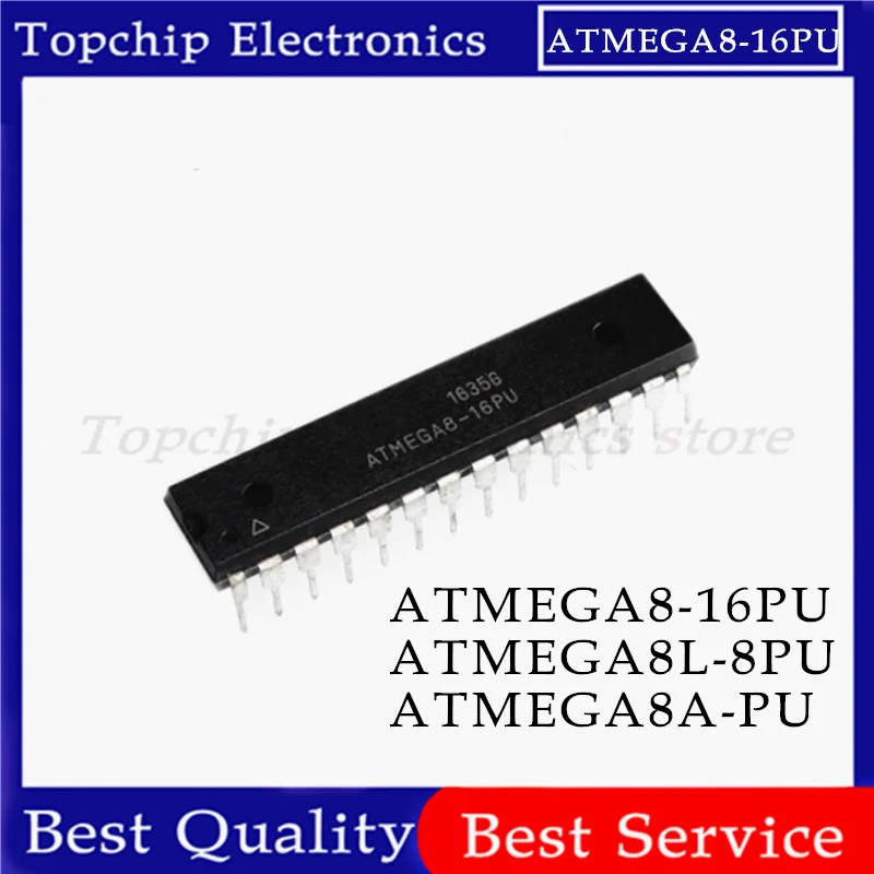 1pcs ATMEGA8A-PU ATMEGA8L-PU ATMEGA8-16PU ATMEGA8L-8PU ATMEGA8L ATMEGA8A ATMEGA8 DIP-28 Chipset