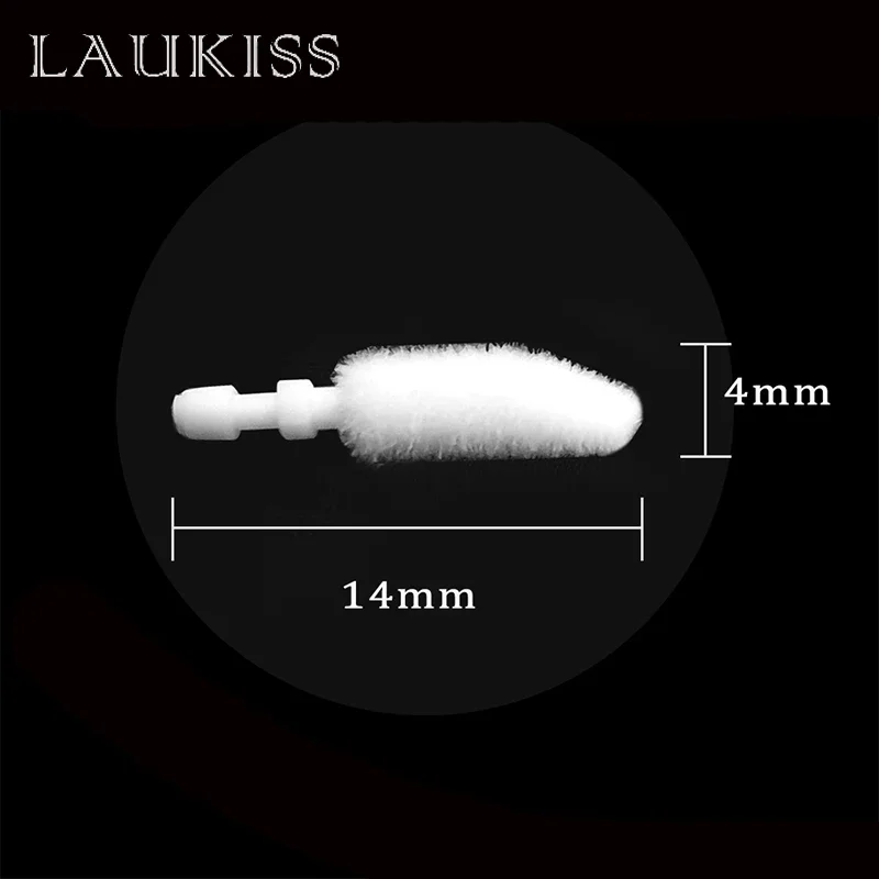 100/200pcs Lip Brush Applicator ทิ้งหัวเปลี่ยนหัวแปรงแต่งหน้าเครื่องสําอางค์ Lip GLOSS เครื่องมือผ้าฝ้ายสําหรับลิปสติก