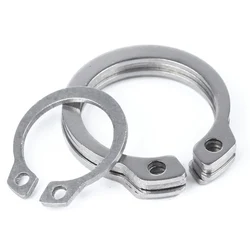 M3-M150 C Type External Circlip Retaining Rings For Shaft 304 Stainless Steel Circlip Snap Rings