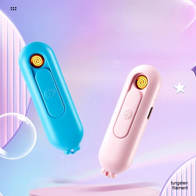 New Compact and Portable Mini Cigarette Lighter Silent Lighter Explosion