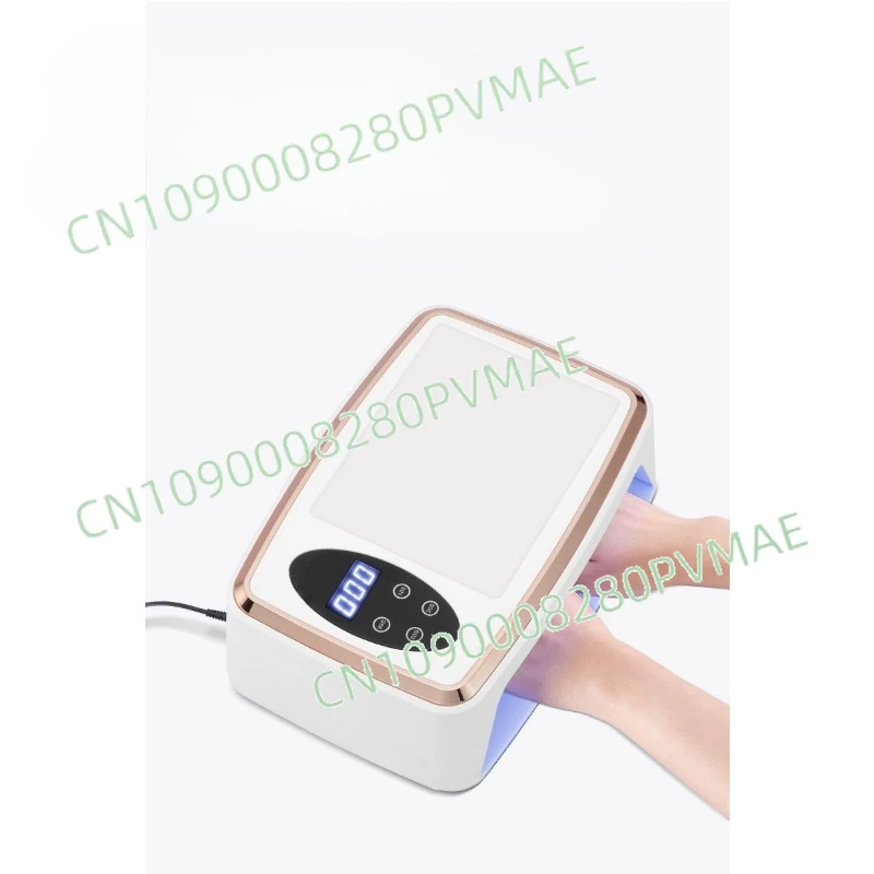 High power and large space nail art without black nail dryer
