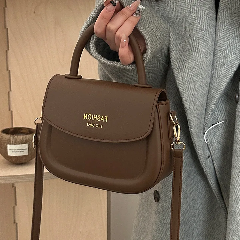 

​​2025 New Versatile Saddle Bag for Women Fashion Shoulder Purse Stylish Crossbody Handbag Trendy Casual Tote​