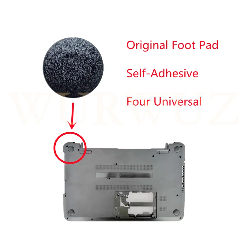 New Original Rubber Foot Pad For Pavilion 15-F 15-N Black Four Universal