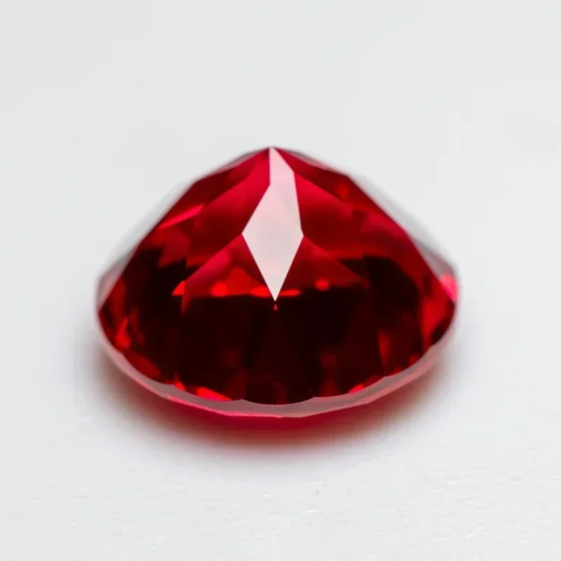 Top Lab Grown Ruby Circular Pigeon Blood Red Small Size1.0mm-4.5mm VVS1 Charms Gem for Advanced Jewelry Making