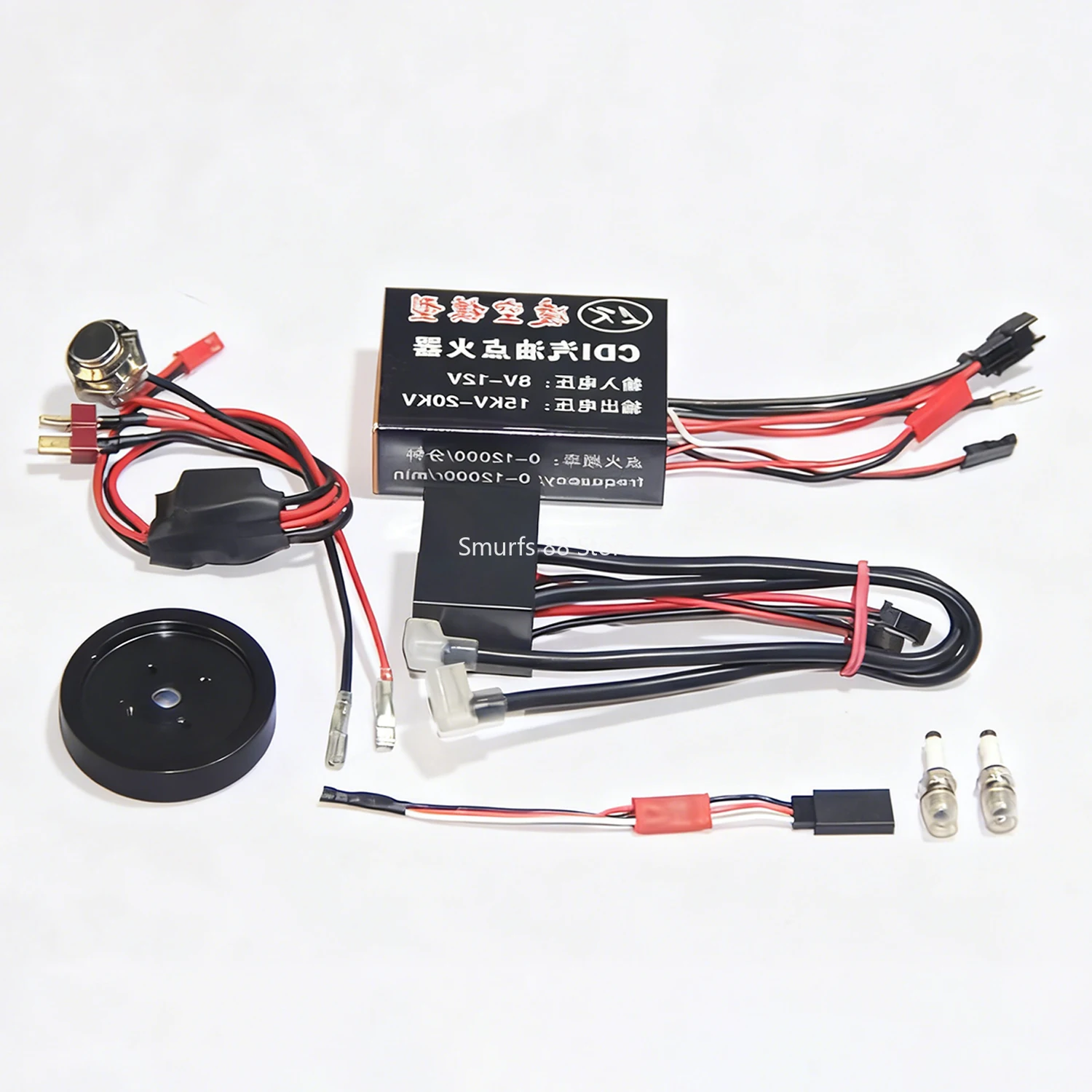 TOYAN Motormodel Ontstekingssysteem Set Miniatuur Twin-Cilinder OTTO Methanol Motor Modificatieset Motoraccessoires