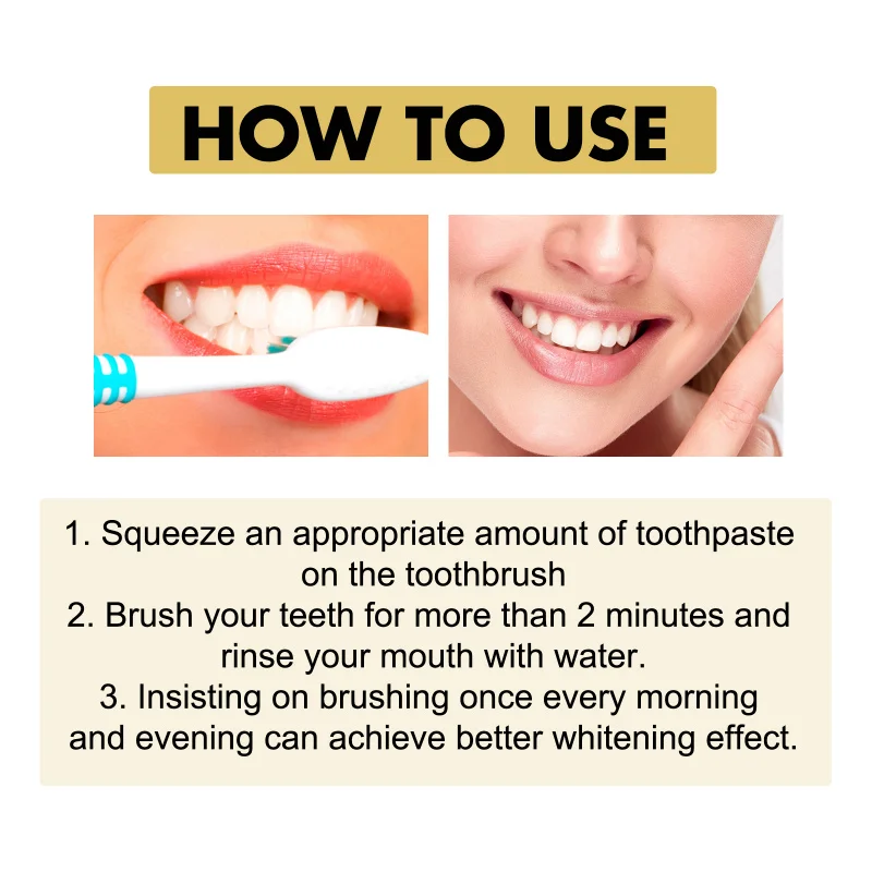 معجون أسنان لحماية اللثة من سم النحل - بقع نظيفة، نفس منعش، تبييض الأسنان وتقوية المينا بتركيبة لطيفة #6