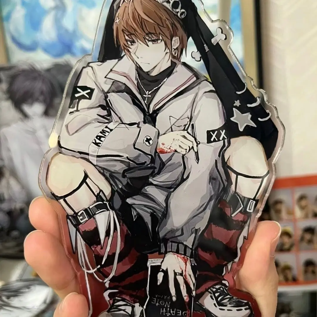 DEATH NOTE Figures Acrylic Stand Fashion Anime Action Figure Accessories Collection Kids Figure Toys Gift Yagami Light