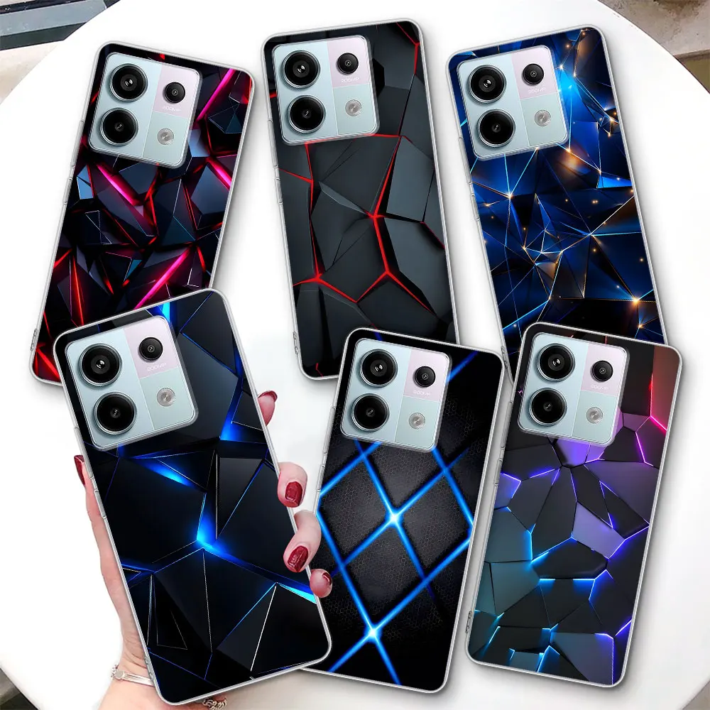 

Beautiful Gradation Color Texture Case for Xiaomi Redmi 15 13 9C 9A 9i A5 9 13C 10 Prime Plus A3 10C 12 12C 10X TPU Phone Cover