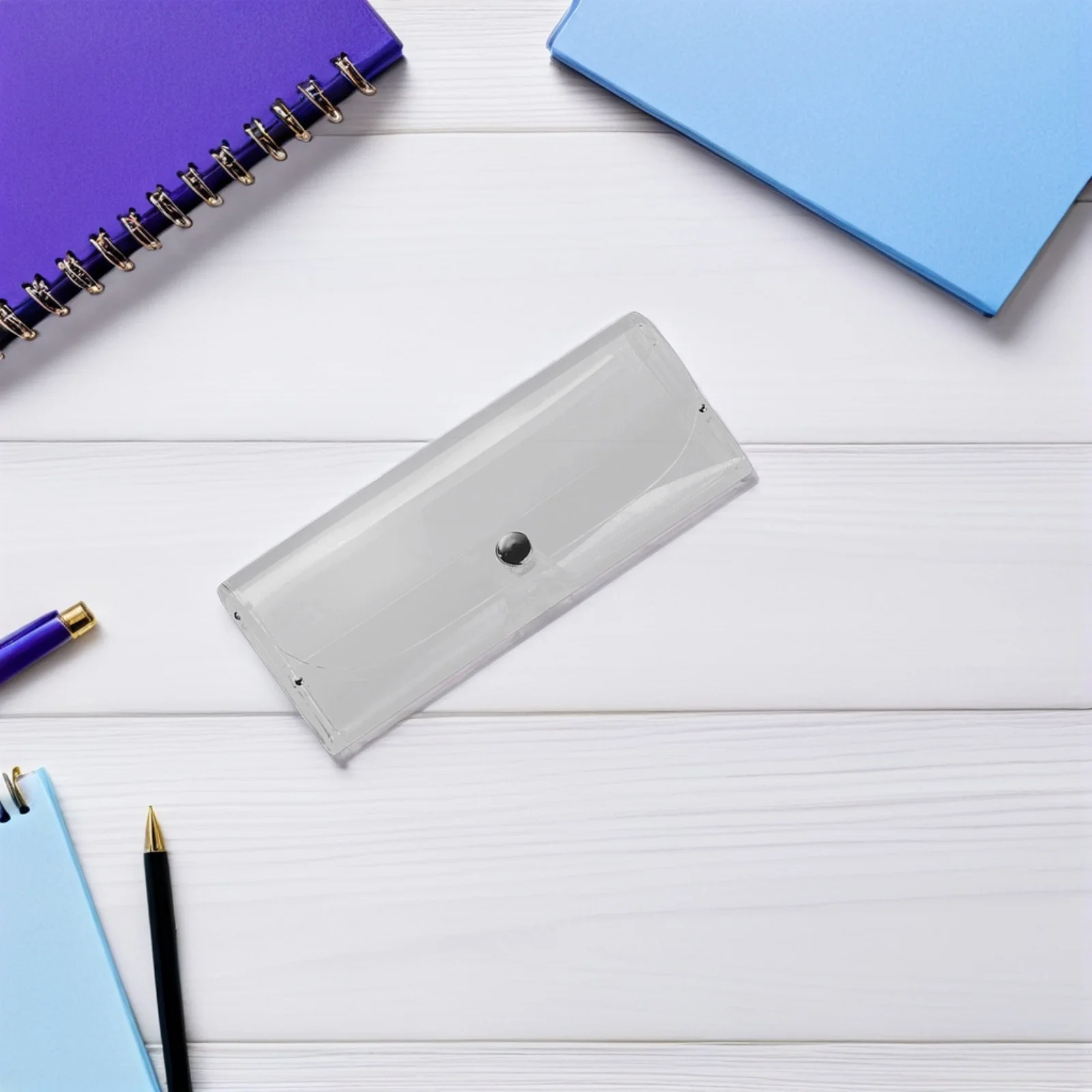 

6Pcs Clear Glasses Case Durable Portable Eyeglasses Storage Box Practical Sunglasses Protection Outdoor Glasses Pouch