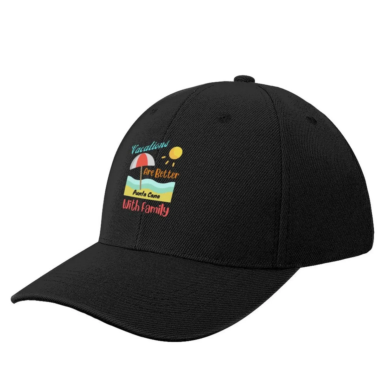 Vacations Are Better With Family Punta Cana Baseball Cap Sports Cap luxury caps Women's Beach Outlet 2025 Men's