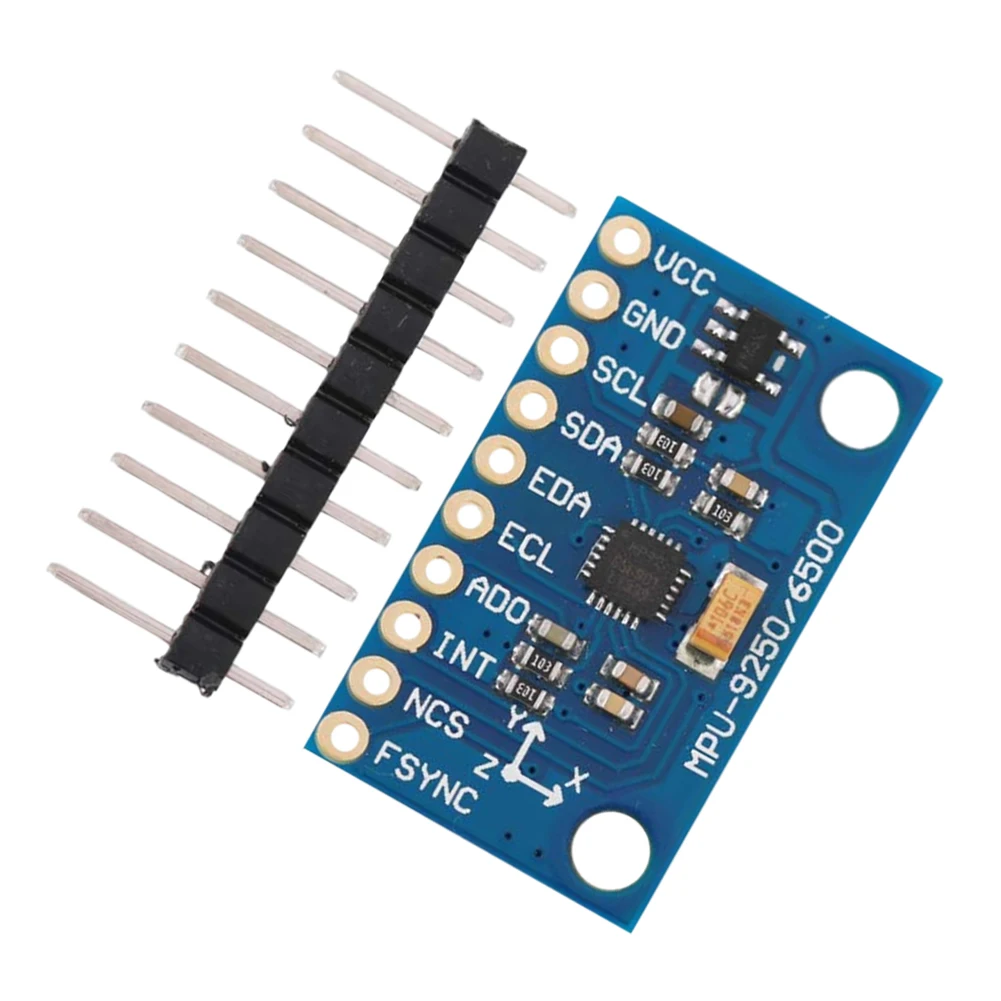 GY-9250 MPU9250 9-axis/9-axis Attitude Sensory Module IIC/SPI Gyro+Accelerator+Magnetometer Measurement Sensor Module 3-5V Power