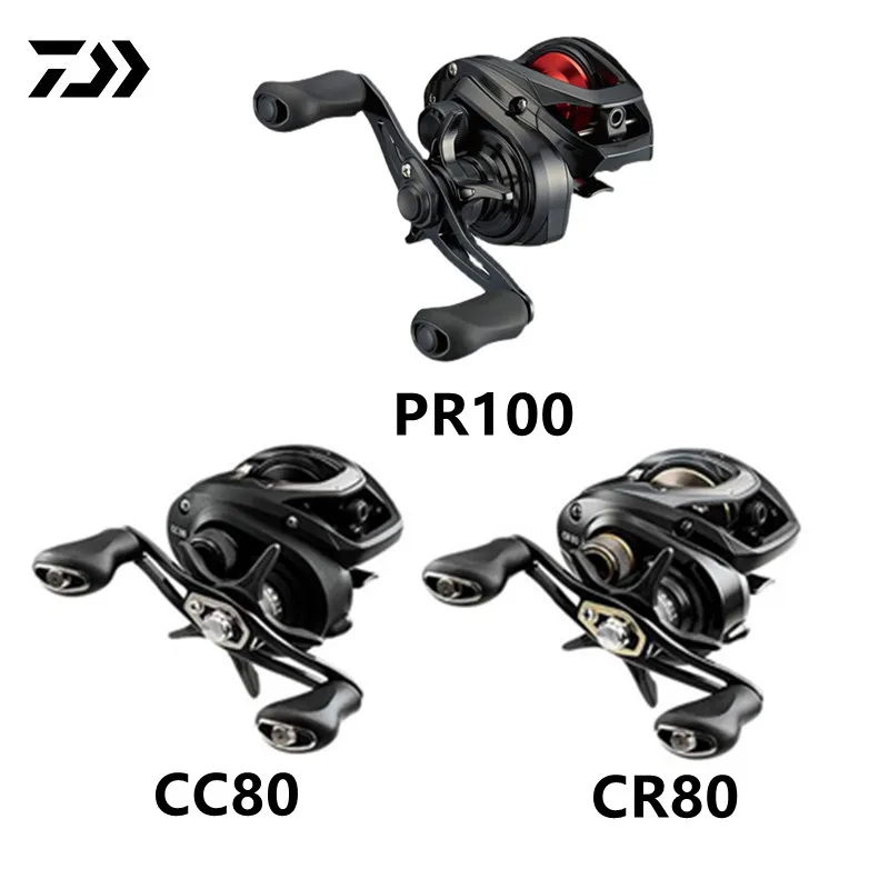 Daiwa-carrete de pesca de perfil bajo, accesorio Original CC 80 CR 80 PR 100 CC80 CR80 PR100 Baitcast