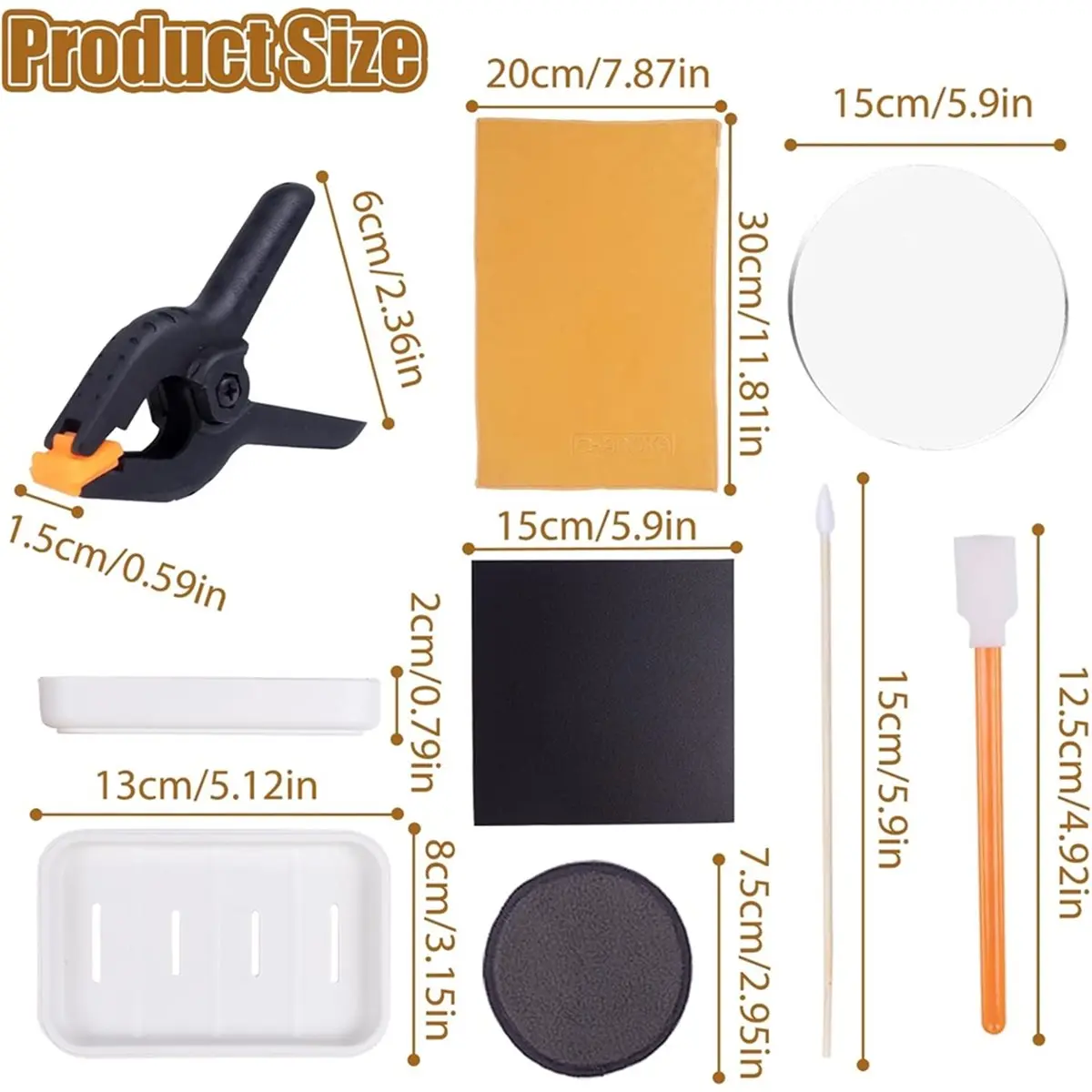 148 Pcs Card Cleaning Kit,Trade Card Flattening Kit with Fixing Jig and EVA Shaping Foam,Suitable for Rated Card Care