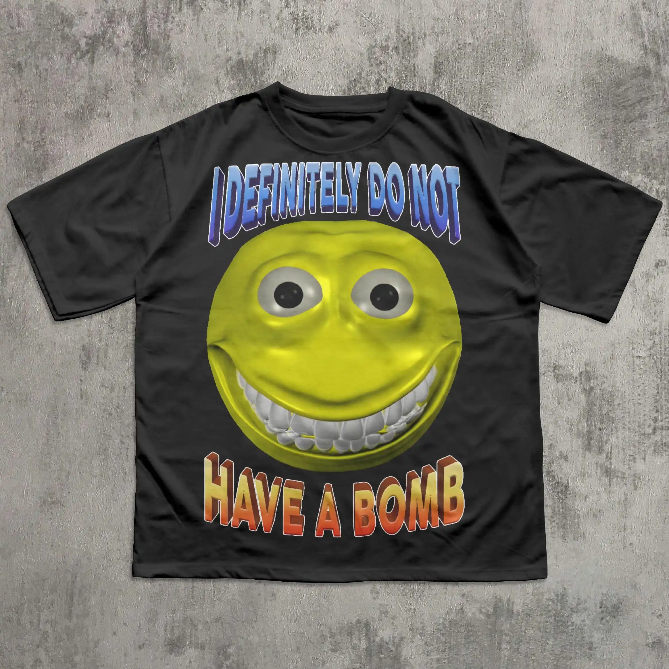 I Definitely Do Not Have A Bomb Funny Meme T-shirt, Funny Sayings Shirt, Unhinged Tee, Brain Rot Tshirt, Inappropriate Clothes