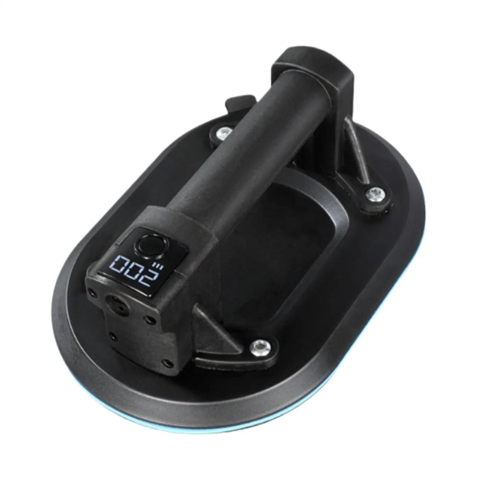 Powerful Vacuum Suction Cup Lifter Electric Control Heavy Duty Sucker with Display for Tile Glass Metal Wood Application