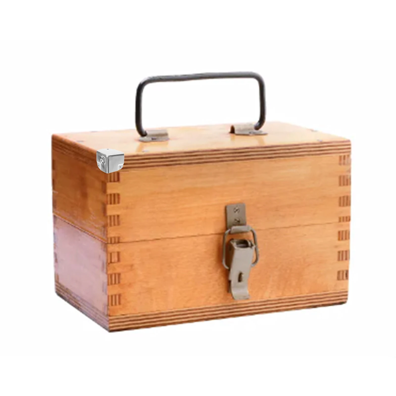 10Pcs Metal Corner Edge Protectors Anti-Collision Guard for Wooden Packaging Boxes Furniture Safety Table Corner Guard