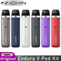 Original Innokin Endura V Pod Kit  Built-in 1200mAh battery with 21W Power fit 2ml Vcap Pod Cartridge Electronic Cigarette Vape