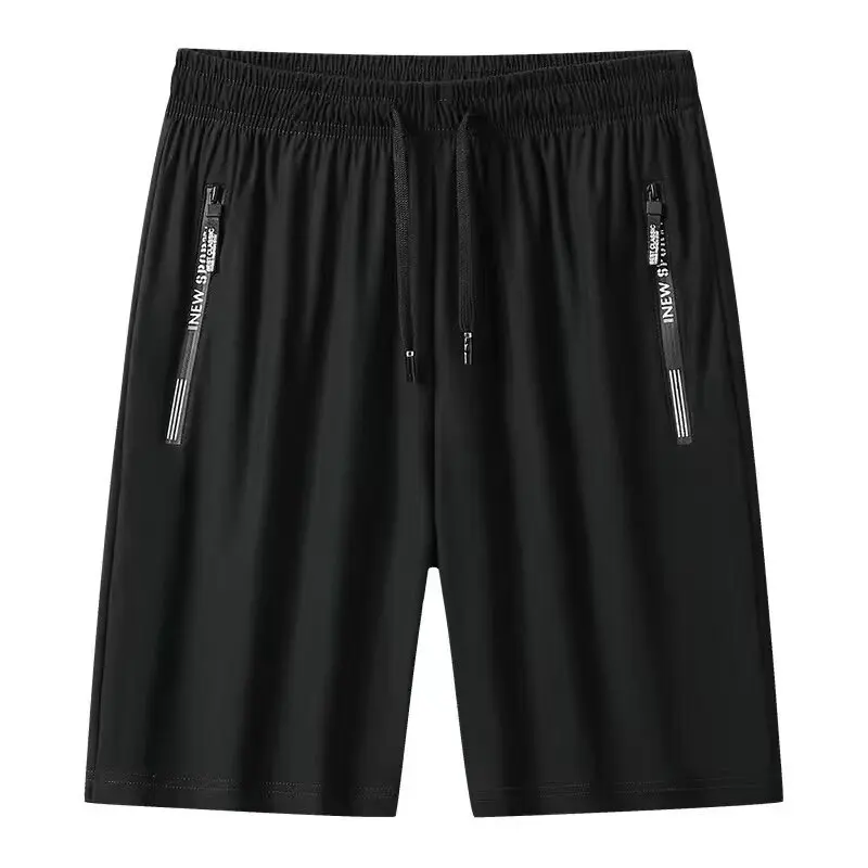 Men's Casual Shorts Beach Pants Quick Drying Loose Summer Silk Five Quarter Pants Available Various Colors Styles