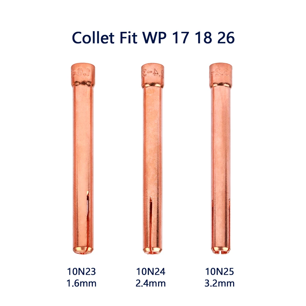 9Pcs TIG Welding Torch Large Long Gas Lens Alumina Cup For WP17 WP18 WP26 TIG Collet Bodies Spares Kit Practical Accessories