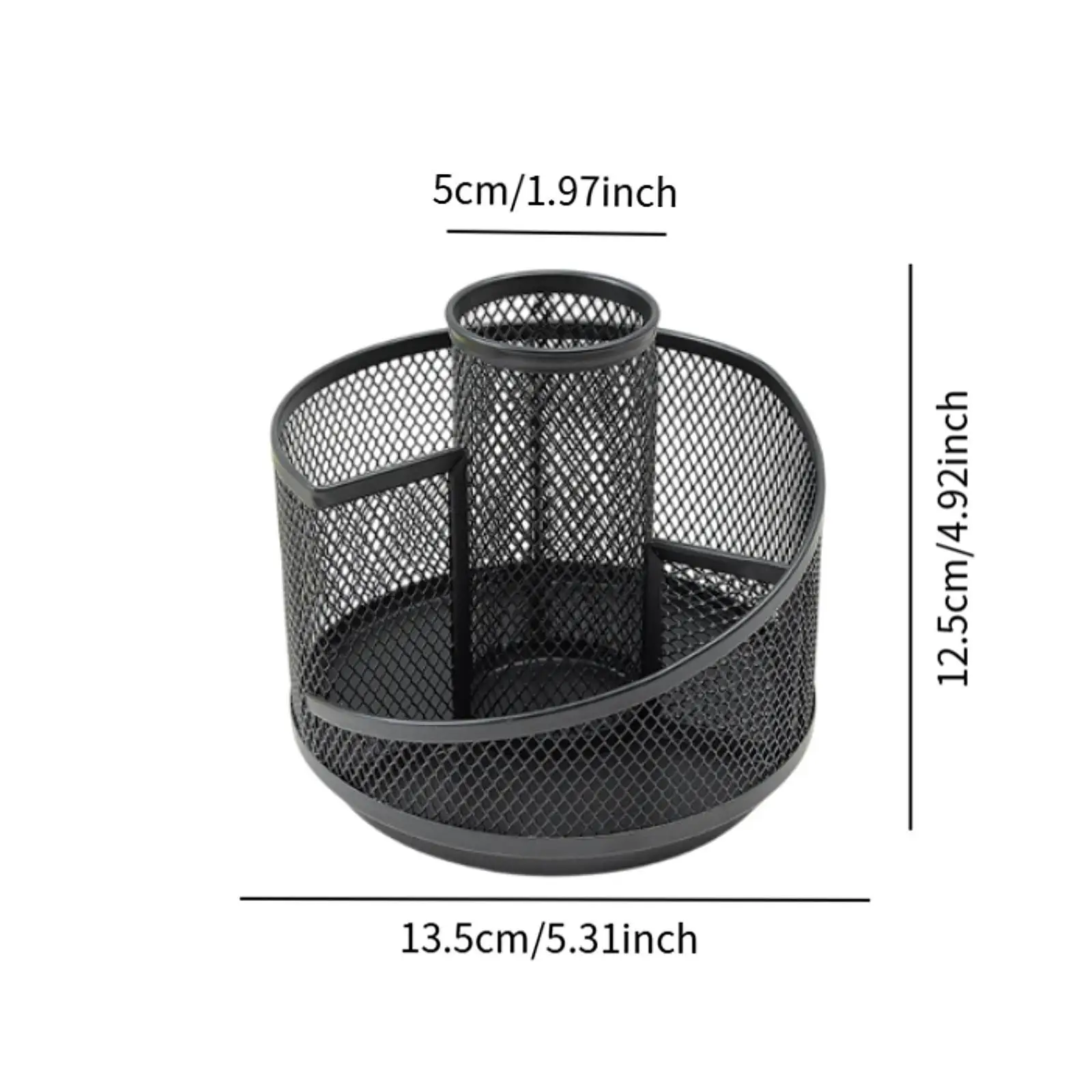 Metal Pen Holder Pencil Holder Stationery Storage for Stationery Tabletop