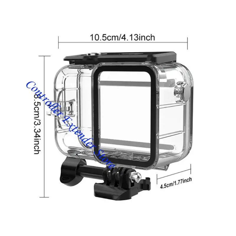 N84B 45m profundidad Case carcasa submarina para caja cámara sumergible 360 ​​PRO2