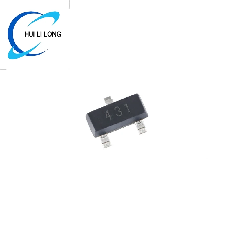 10pcs TL431G SOT-23 TL431 SOT23 Adjustable Precision Parallel Regulator Reference Voltage IC Chip