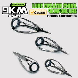 3Pcs Fishing Rod Tip Repair Kit 1.8~3.2mm Gunsmoke Fishing Rod Building Stainless Steel Ceramics Ring Spinning Fishing Rod Guide