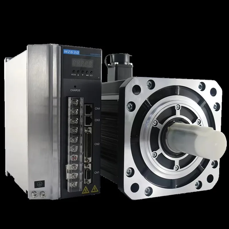 130ST-M15025 3.8KW Servo 15N.M 2500rpm 220V 3phase Ac Servo Motor Drive with Cables CNC Kit