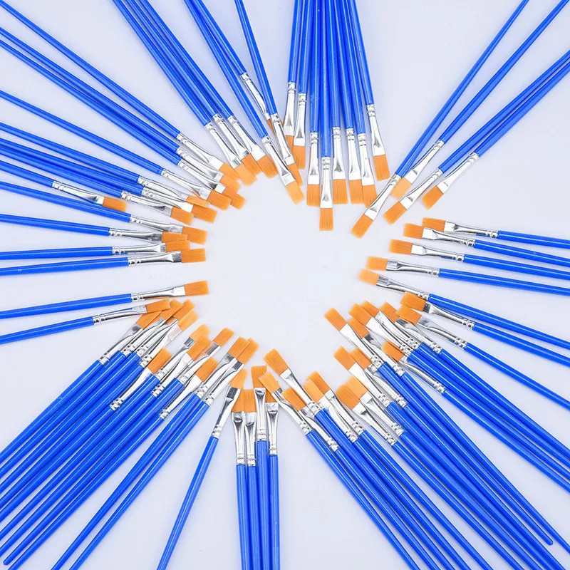 10 шт./набор, кисти для рисования маслом