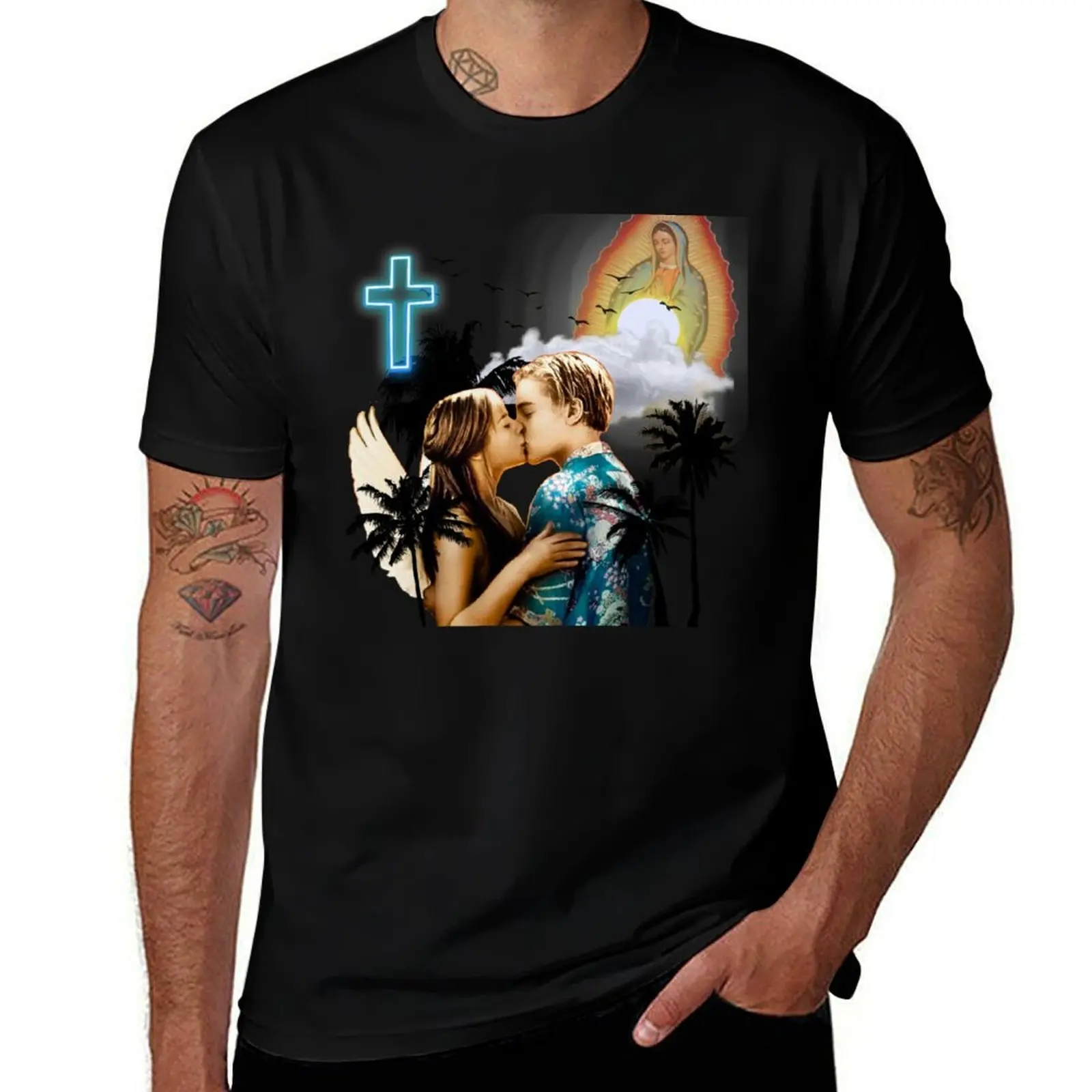Romeo and Juliet - Baz Luhrmann T-Shirt Basic Solid Color Short Sleeve T-Shirt