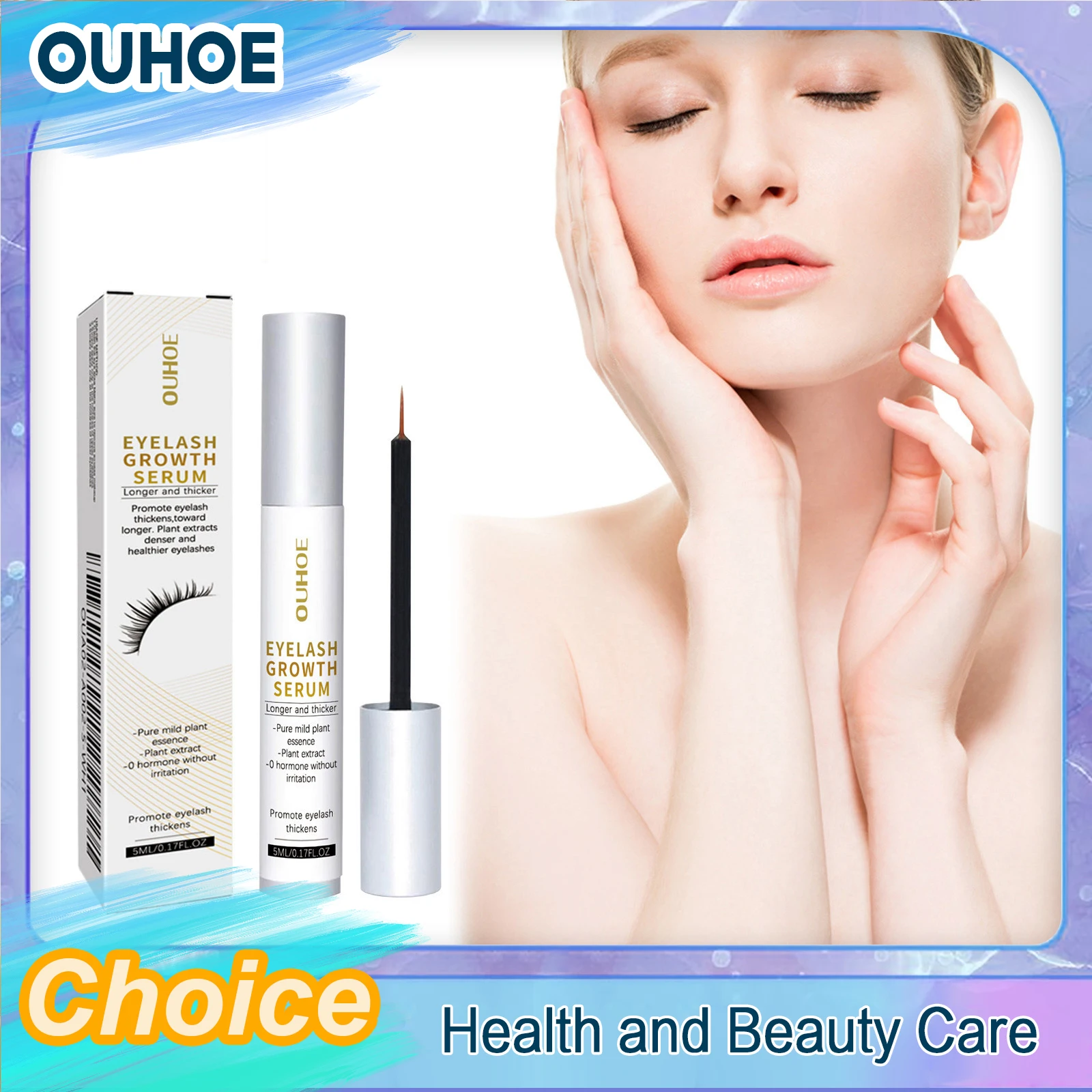 Eyelash Nutrition Serum Liquid Original Natural Eyelash Growth Enhancer Thicker Mascara Lash Lift Lengthening Nutrient Solution