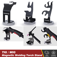 ARCCAPTAIN Magnetic Welding Torch Stand TIG MIG Stable Anti-Slip Steel Holder Cutting Support Cavitation Welding Torch Holder
